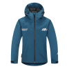 Risoy 2-layer technical rainjacket Blue Teal