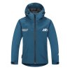 Risoy 2-layer technical rainjacket Blue Teal