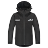 Risoy 2-layer technical rainjacket Black